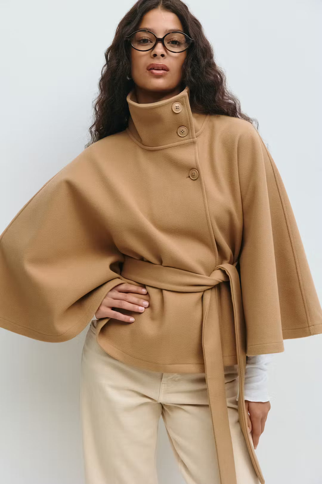 CINCH CAPE JACKET