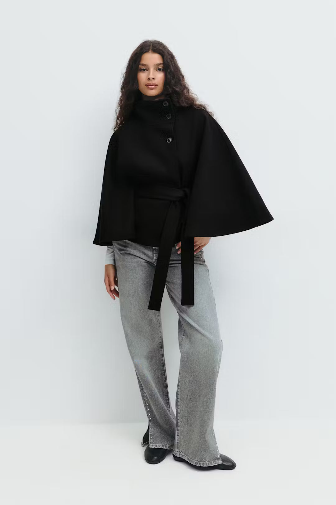 CINCH CAPE JACKET