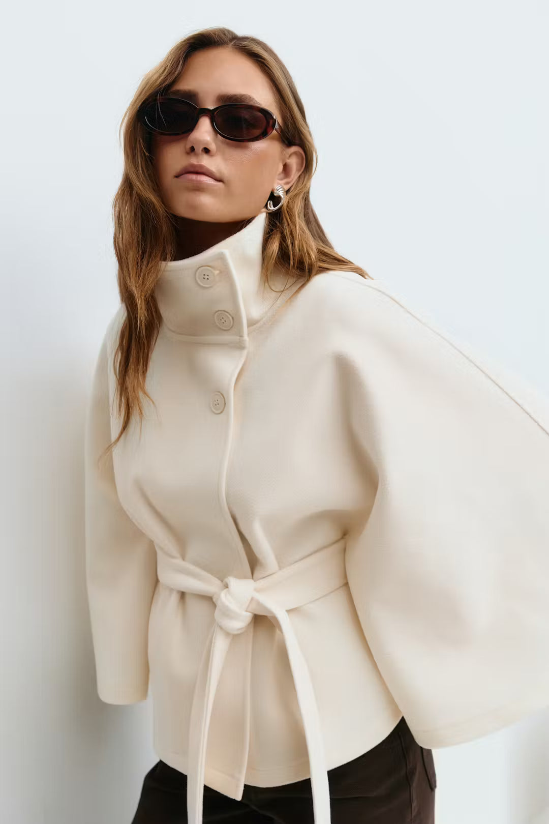 CINCH CAPE JACKET