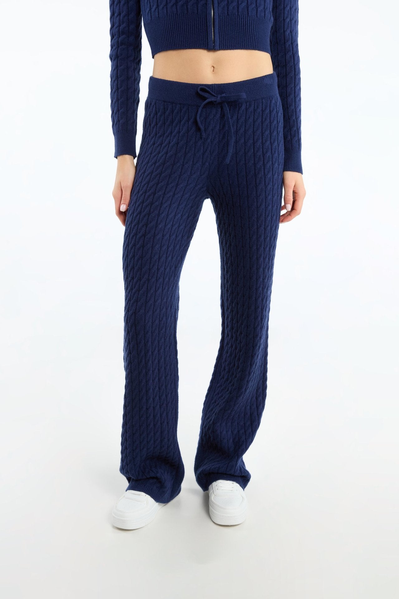 Cozy Knit Zip Set
