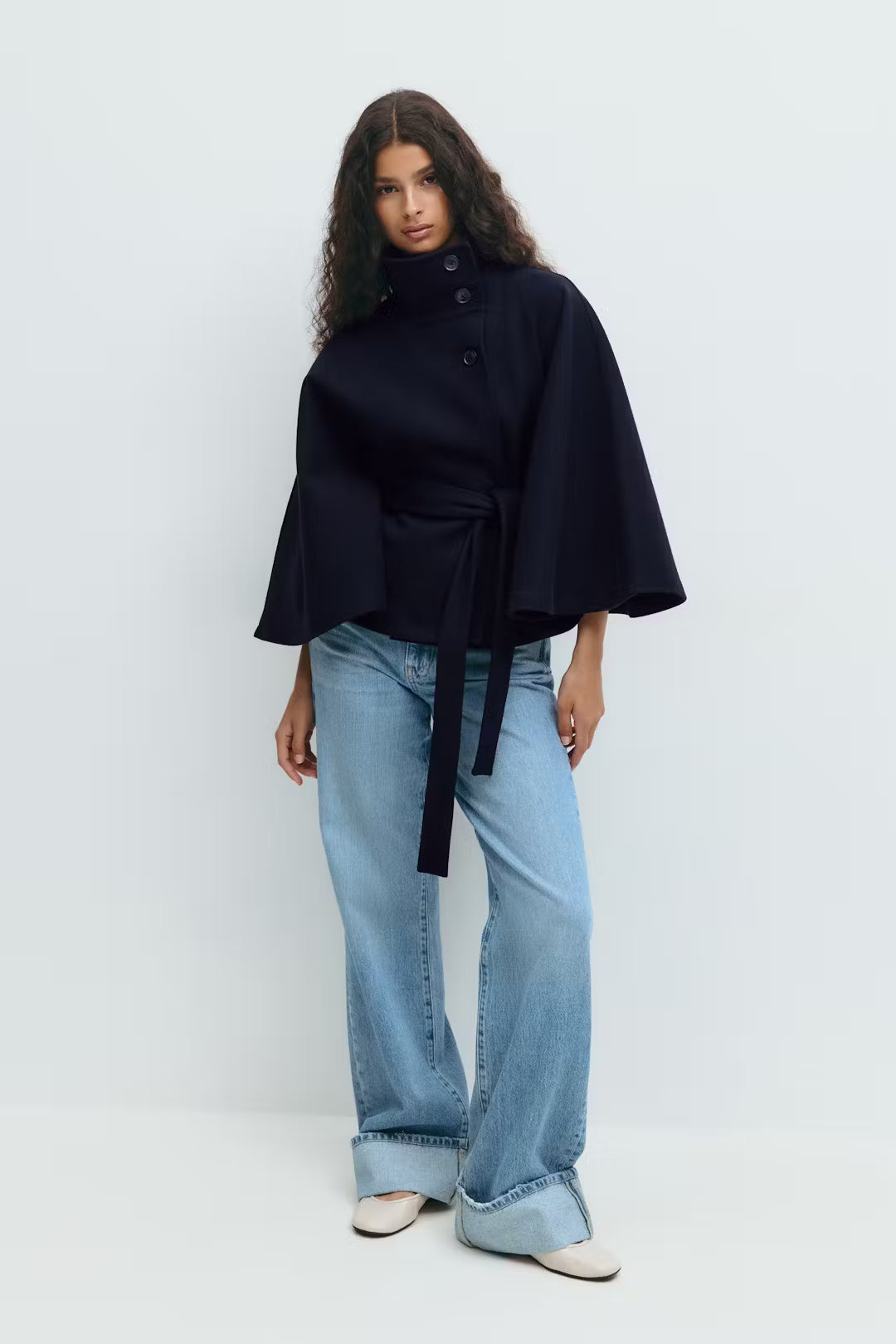 CINCH CAPE JACKET
