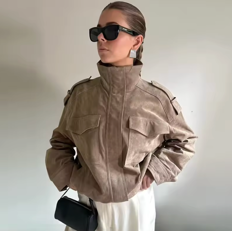 Wentylo ⎸ Meline Suede Jacket
