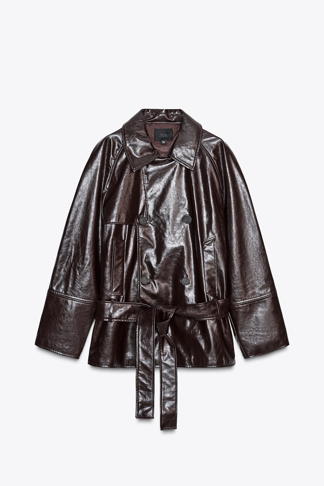 LONG SLEEVE LEATHER JACKET