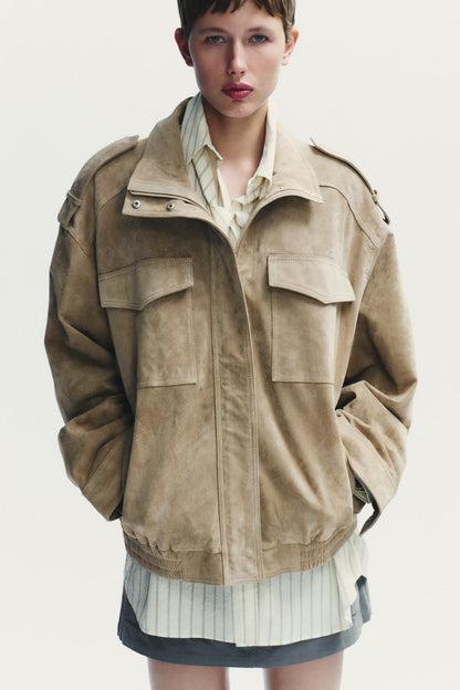 Wentylo ⎸ Meline Suede Jacket