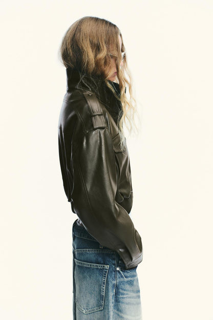 SHORT KHAKI JACKET