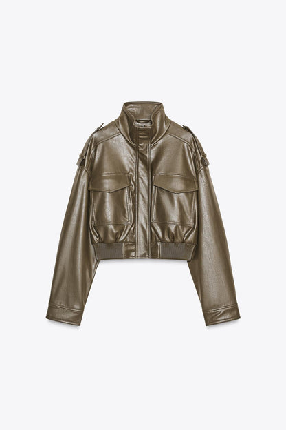 SHORT KHAKI JACKET