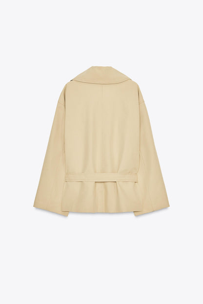 BELTED TRENCH