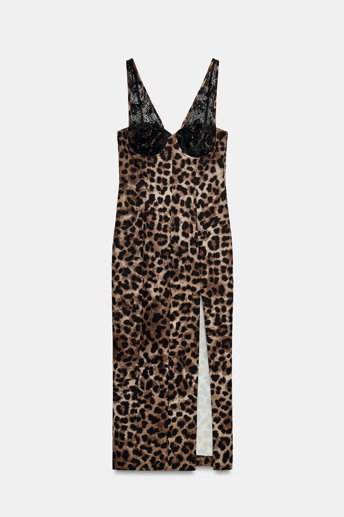 Wild Elegance Leopard Dress