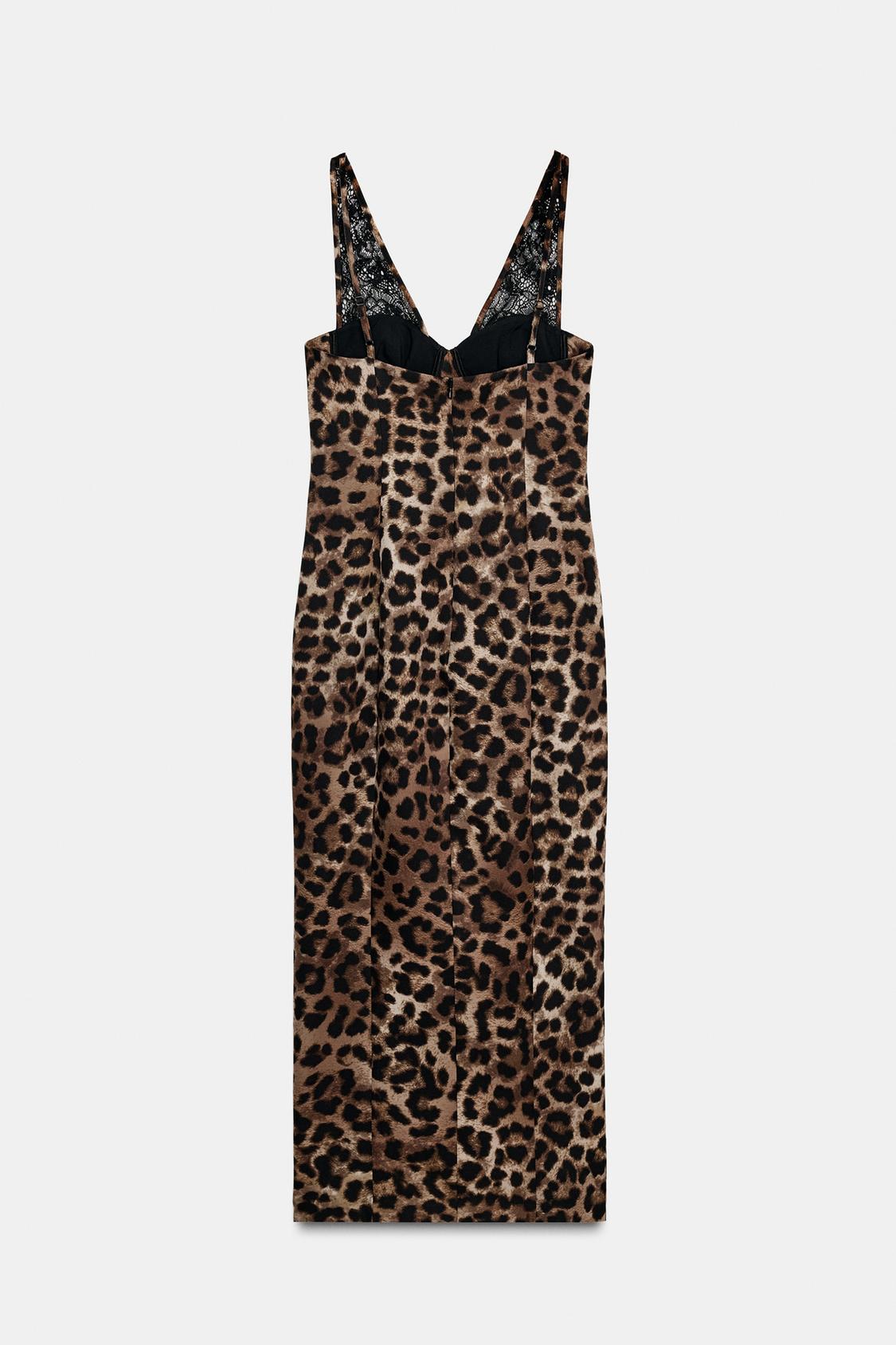 Wild Elegance Leopard Dress