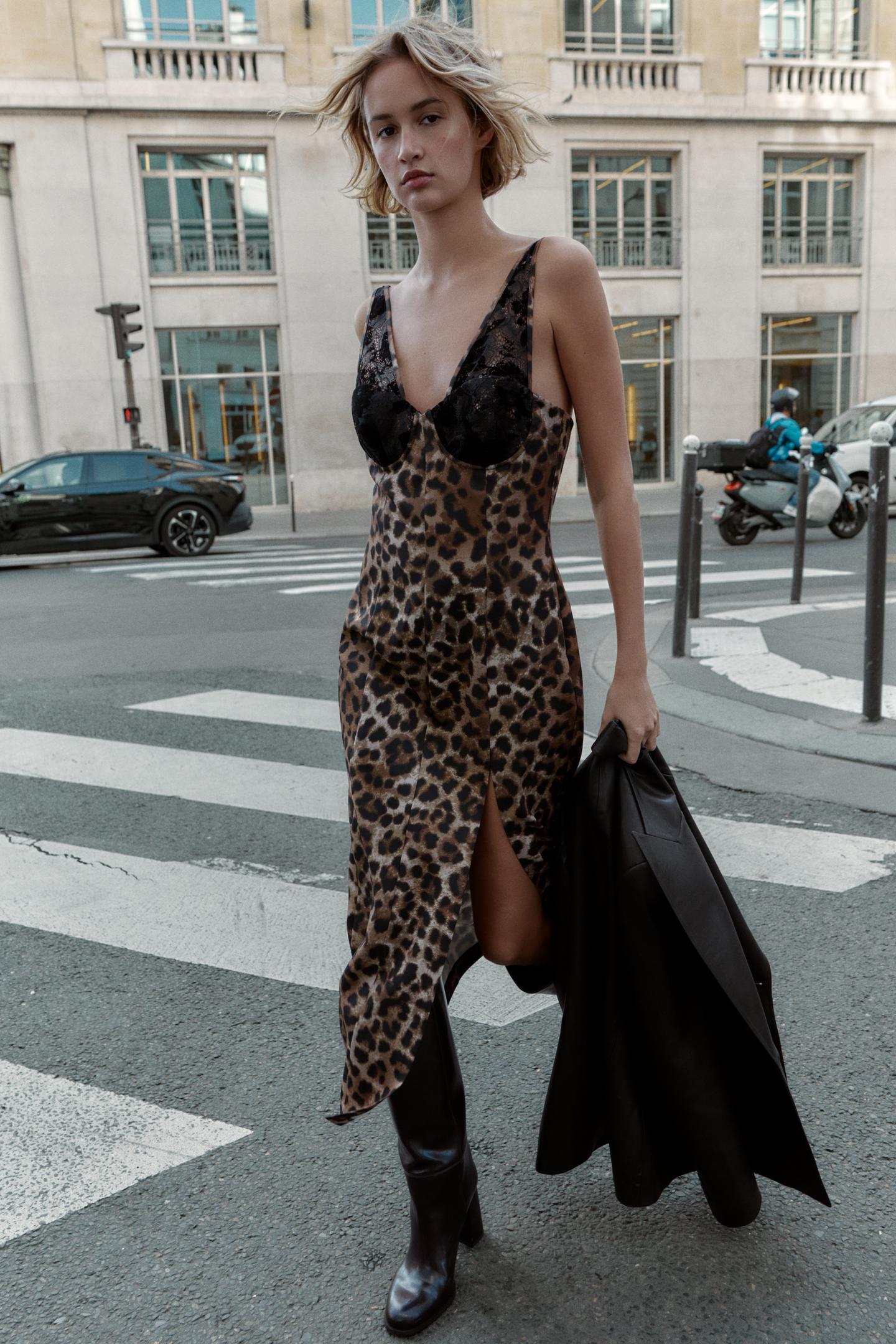 Wild Elegance Leopard Dress