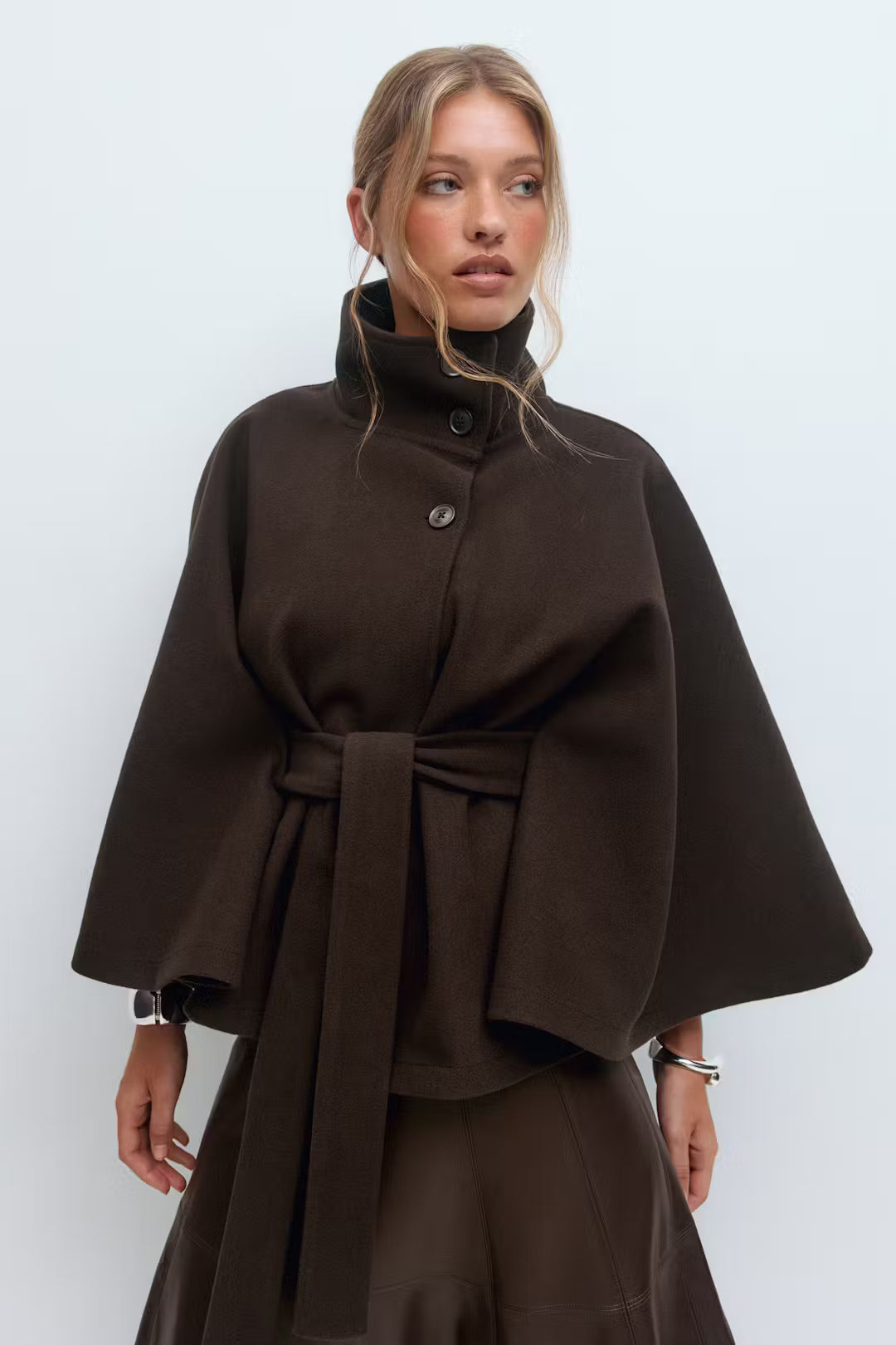 CINCH CAPE JACKET
