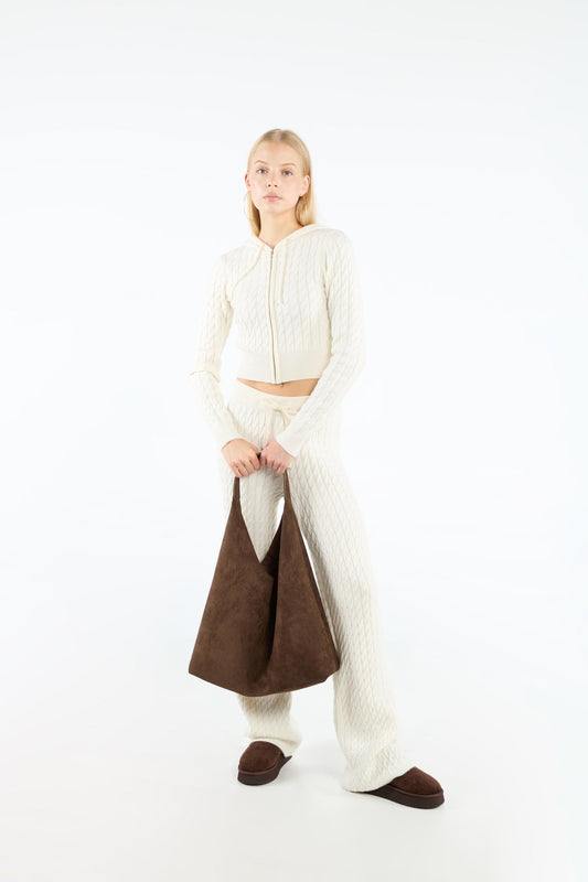 Cozy Knit Zip Set