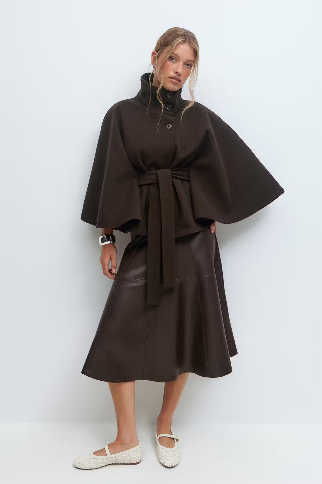 CINCH CAPE JACKET