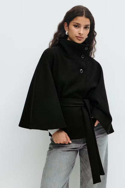 CINCH CAPE JACKET