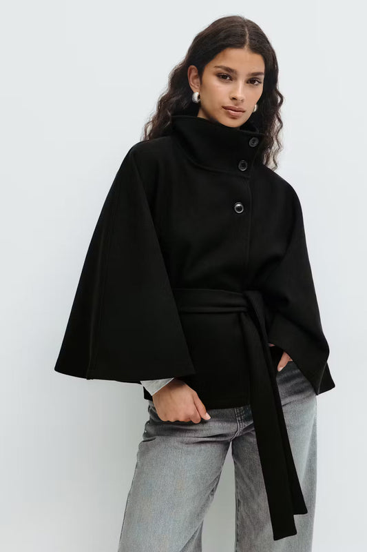 CINCH CAPE JACKET