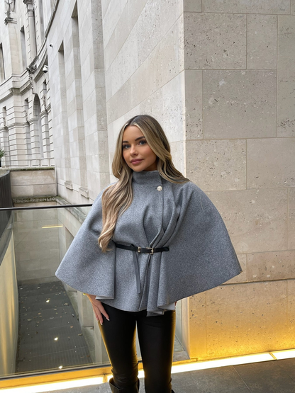 BELTED CAPE