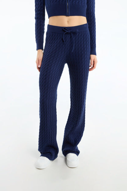 Cozy Knit Zip Set