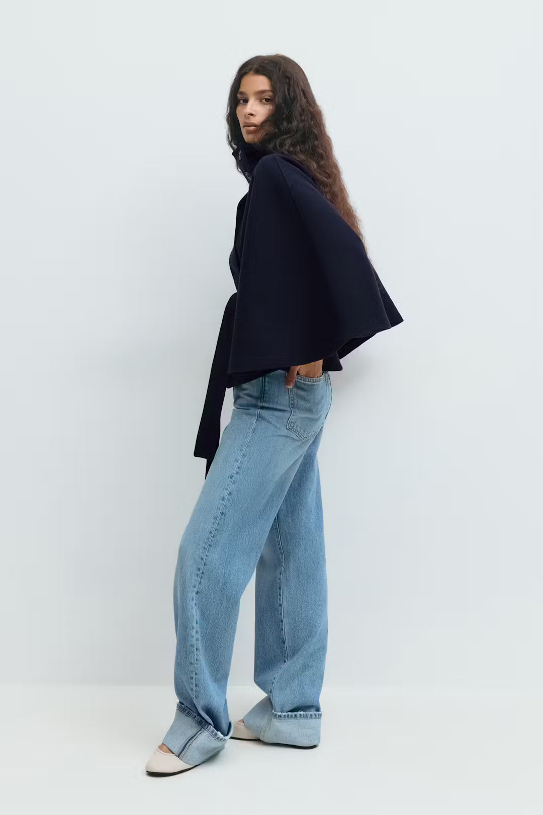 CINCH CAPE JACKET
