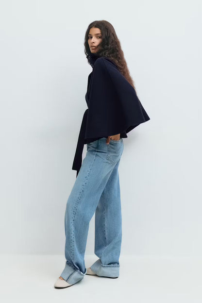 CINCH CAPE JACKET