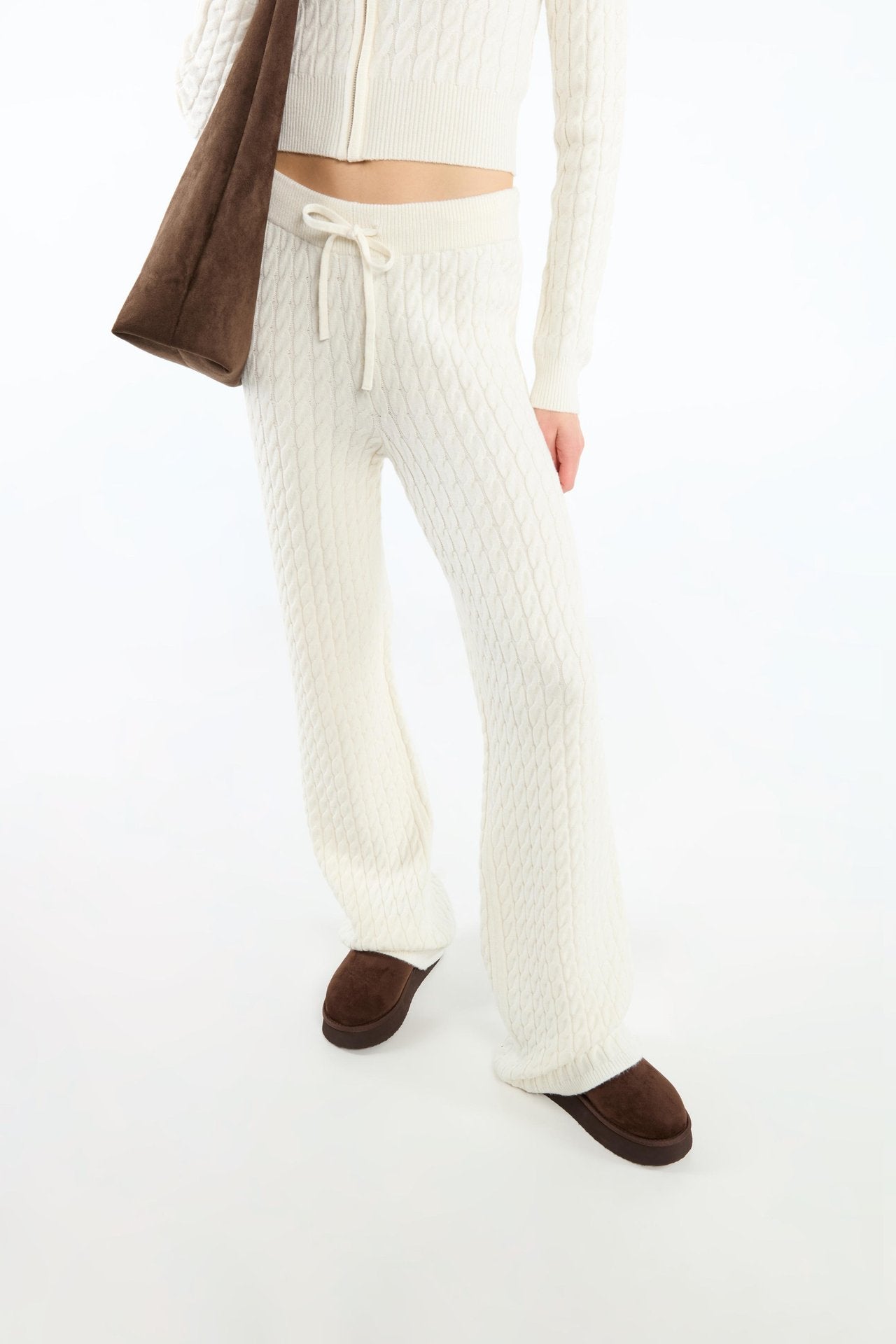 Cozy Knit Zip Set