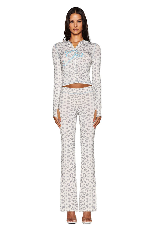 Viral Snow Leopard Set Grey/White