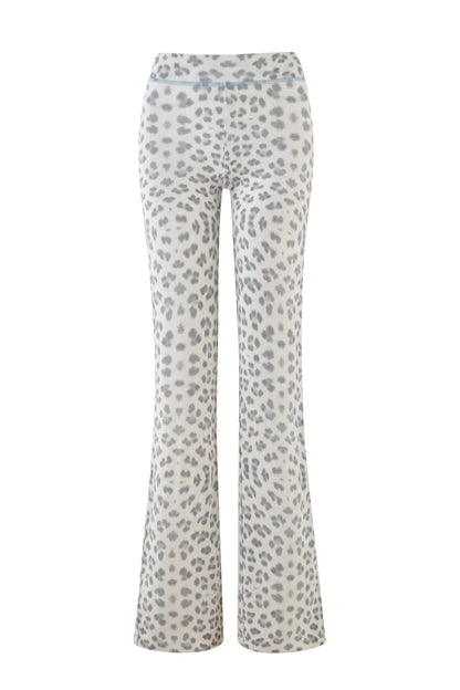Viral Snow Leopard Set Grey/White