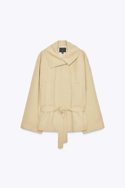 BELTED TRENCH
