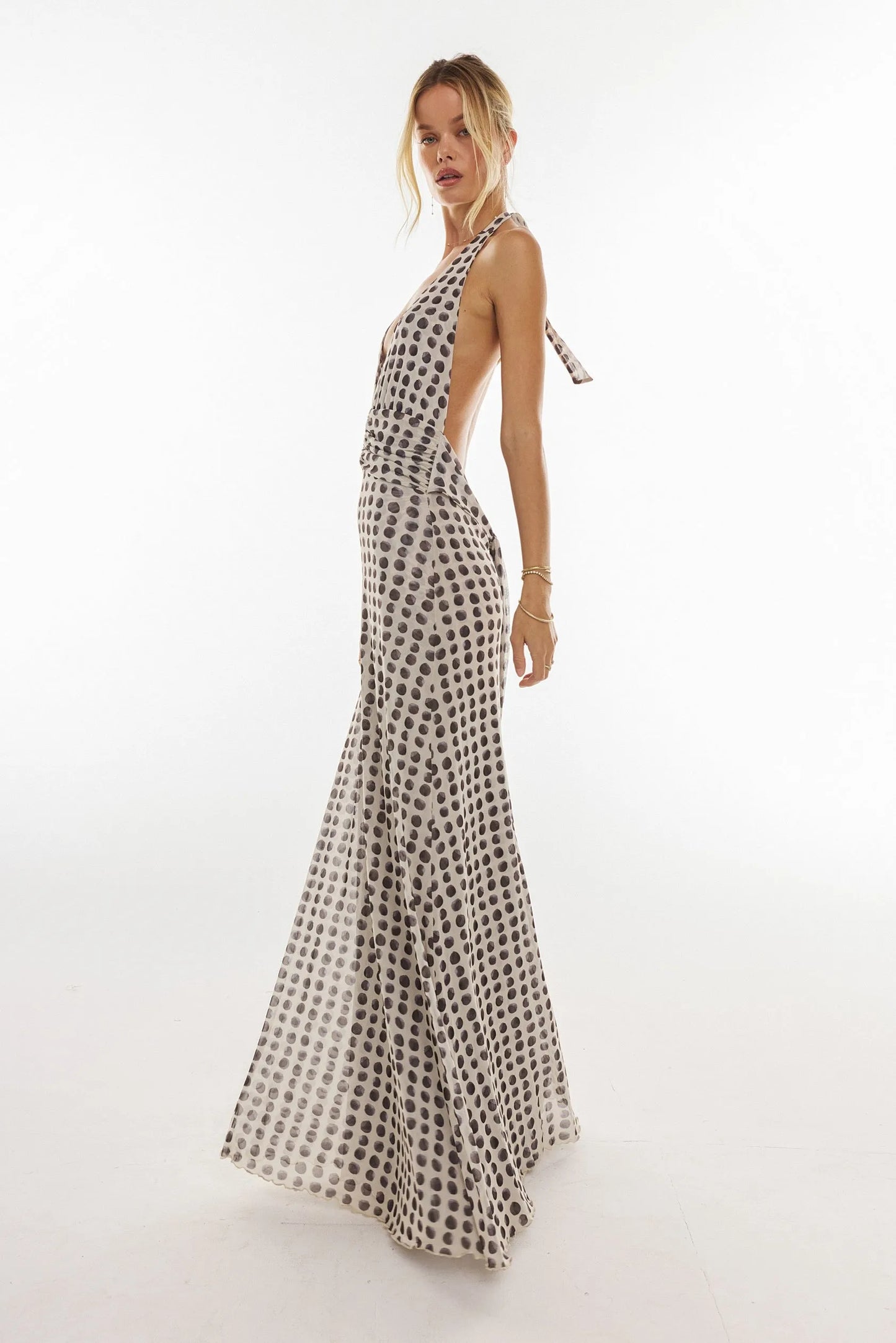 CHELSEA MAXI DRESS – ECLIPSE PRINT