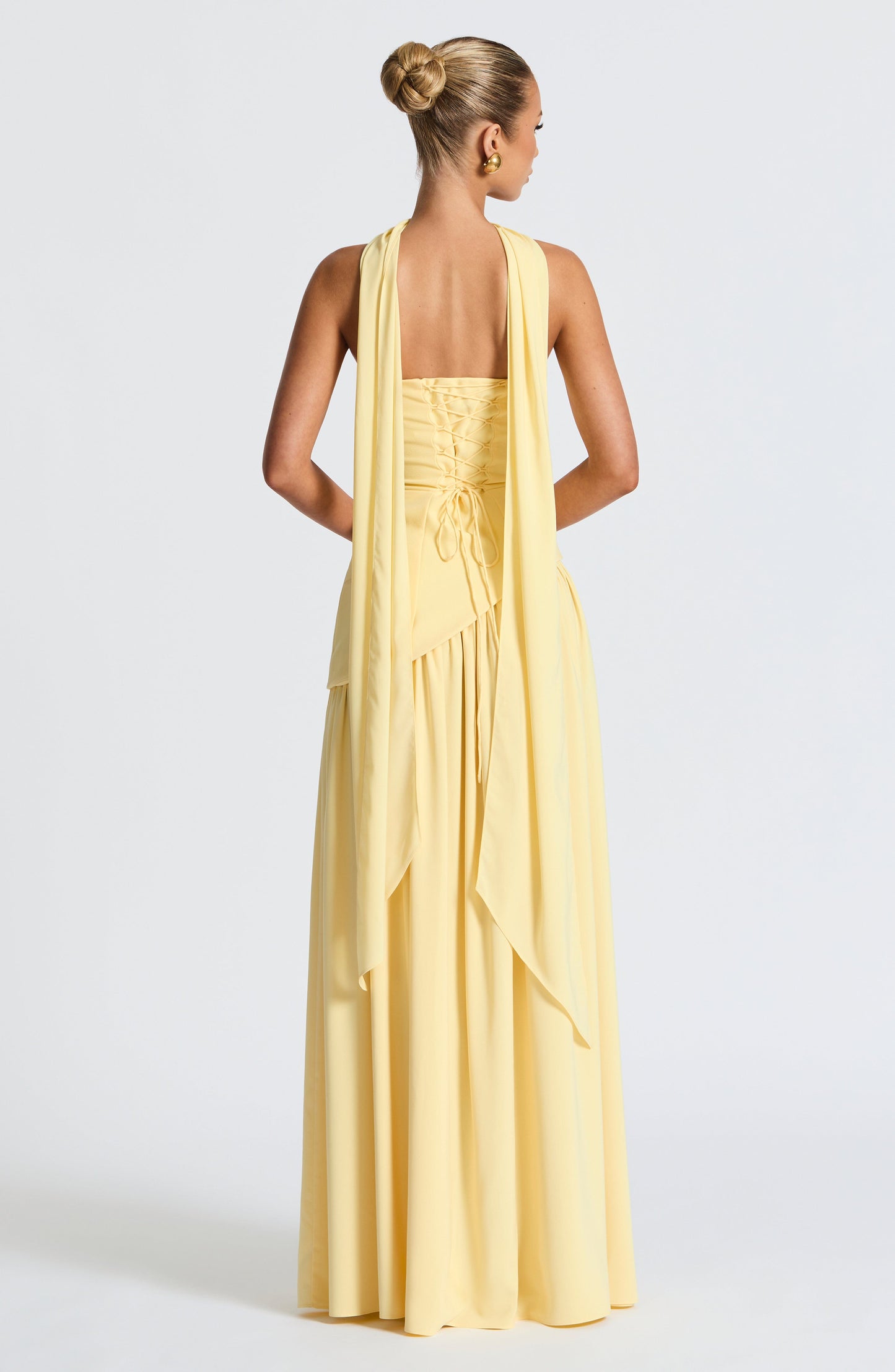 DEEP OLIVE MAXI DRESS GOWN